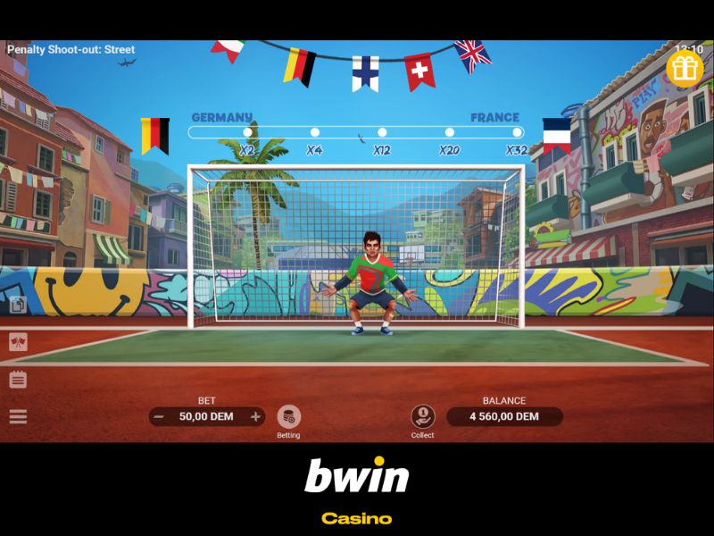 Scopri tutto su Penalty e inizia a giocare su Bwin